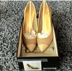 Guiseppe Zanotti nude heels size 39